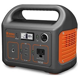 Jackery Portable Power Station Explorer 240
If you’re in the market for a power solution that works well inside or outside, the Jackery Portable Power Station Explorer 240 should be the first portable generator that you should take a look at. An astonishing 89 percent of buyers gave this generator a five-star review, and they say it’s a solid power source for travel or emergencies