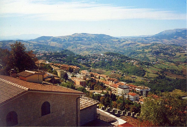 Blick Von San Marino