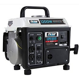 Best Compact Gas-powered Generator: Pulsar PG1202S Gas-Powered Portable Generator