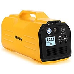Best Small Generator: Aeiusny 400W Solar Generator Portable Power Station
