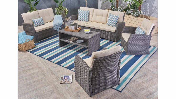 Noble House Patio Conversation Sets 42853 64 1000