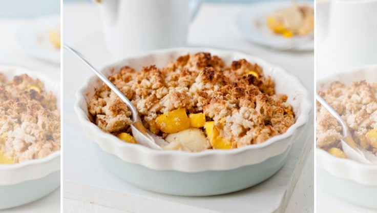 Peach Crumble