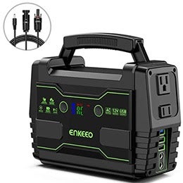 ENKEEO Portable Power Station
If you’re looking for a portable power solution that won’t break the bank, check out the ENKEEO Portable Power Station . This portable generator gives you green energy at a budget price