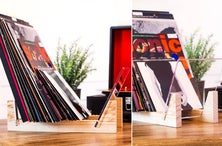 Keep Your Favorite Vinyl in Order With KAIU's Stylish Display Rack