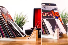 Keep Your Favorite Vinyl in Order With KAIU's Stylish Display Rack